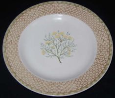 Fitz & Floyd Omnibus VEGETABLE BASKET Salad Plate "Asparagus"